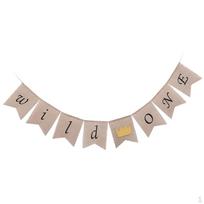Wild Burlap Banner 2.2 Yard beige