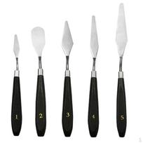 Artist Pallet Metal Spatulas For Oil Acrylic Painting white