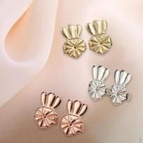 3Pcs Earring Backs Lockings Multicolor Lifters Back Plugs Safety Women Girl Hold