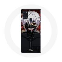 Case - maniacase - Samsung Galaxy A21S - Tokyo Ghoul - Soft - Black juoda