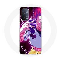 Coque Oppo A93 5G Hisoka Morow et les carte hunter x hunter anime