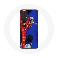 Case - Maniacase - Samsung Galaxy A32 5G - Formula 1 - Fernando Alonso - Red juoda
