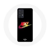 Case - MANIACASE - Samsung Galaxy A32 5G - Nike Logo - Flexible - Sporty - Black juoda