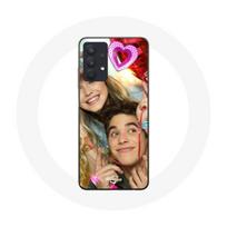 Maniacase Case for Samsung Galaxy A32 5G Follow Your Dreams Mía Cáceres and Álvaro Paz Go! Live Your Way juoda
