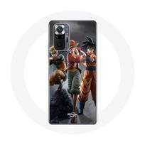 Coque pour Xiaomi Redmi Note 10 Pro Sangoku naruto Luffy one piece Dragon Ball z 3D Anime manga