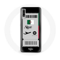 Coque pour Samsung Galaxy A70 Billet d'avion Alger