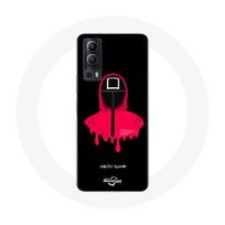 Coque Vivo Y72 Squid Game masque carré