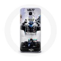 Coque pour Samsung Galaxy A8 2018 Formule 1 Valtteri Bottas pilote de course F1 Noir