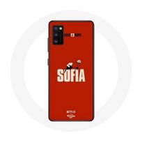Coque pour samsung galaxy S20 plus La casa de papel Sofia Art