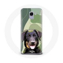 Coque pour Samsung Galaxy A8 2018 Beauceron Noir Race de chiens