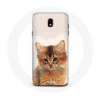 Coque pour Samsung Galaxy J7 2017 Somali Race de chats