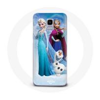 Coque pour Samsung Galaxy A8 2018 La Reine Des Neiges Elsa Anna Olaf