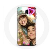 Coque pour Samsung Galaxy j7 2017 Poursuis Tes Rêves Mía Cáceres et Álvaro Paz Go! Live Your Way