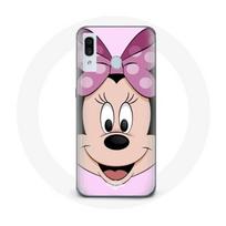 Coque pour Samsung Galaxy A30 Minnie Mouse Dessin animé rose