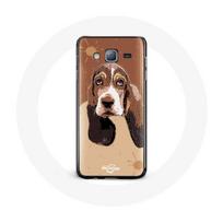 Coque pour Samsung Galaxy J5 Basset Hound chien visage