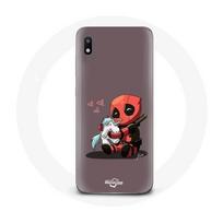 Coque pour Samsung Galaxy A10 DeadPool Unicorn Licorne
