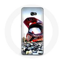 Case - Maniacase - Samsung Galaxy A5 2017 - Soft - Black - MotoCross juoda