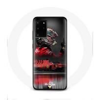 Coque pour Samsung Galaxy S20 Ultra Formule 1 Sebastian Vettel Pilote automobile F1 Rouge raudona