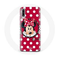 Coque pour Samsung Galaxy A50 Minnie Mouse Dessin animé Rouge