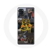 Coque pour Samsung Galaxy A21s Cobra Kai Logo Affiche Série