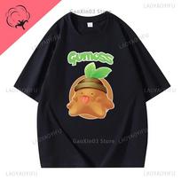 Palworld T Shirt Kawaii Pal Gumoss Print Tops Shirt for Women Unisex Clothes Unisex Graphic Cotton T Shirts Ropa Mujer Hombre L