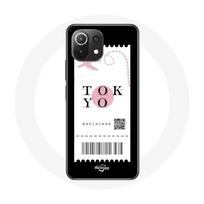 Coque pour Xiaomi Mi 11 Lite Billet d'avion Tokyo Japon