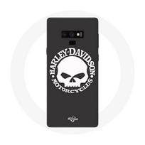 Coque pour Samsung Galaxy Note 9 Harley Davidson Motors Tete de mort