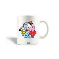 Mug en Céramique BTS Bangtan Sonyeondan BT21 Tata Chimmy Cooky Rj Shooky Koya Mang