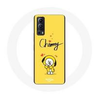 Coque pour Vivo Y72 BTS Bangtan Garçons BT21 Chimmy Jimin Fond Jaune