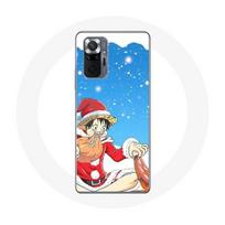 Coque pour Xiaomi Redmi Note 10 Pro Anime One Piece Luffy Le jour de Noël 2023