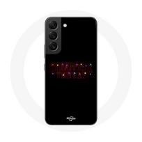 Coque pour Samsung Galaxy S21 FE Stranger Things Affiche Logo Joyeux noël