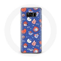 Dėklas Samsung Galaxy S8 BTS Bangtan Sonyeondan BT21 Kalėdos 2023