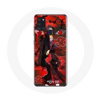 Coque pour Samsung Galaxy A21S Itachi Uchiwa Naruto Anime