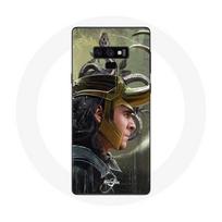 Coque pour Samsung Galaxy Note 9 Loki Thor Ragnarok avec Casque Fanart Saison 1