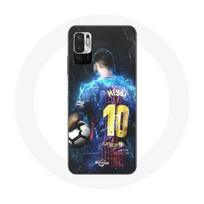 Coque pour Xiaomi Redmi Note 10T 5G Lionel Messi Club de football de Barcelone FCB