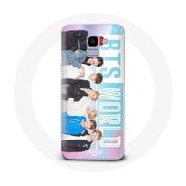 Coque pour Samsung Galaxy A8 2018 Bangtan Garçons BTS WORLD Jeu vidéo
