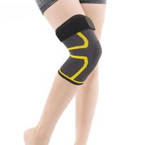 Men's and Women's Breathable 3d Knitting Knee Pads Sports Kneecaps Fitness Running Cycling Mountaineering Anti-Drop black