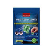 JUE-FISH Hard Floor Cleaning Bead Floor Cleaning Stain Retention Polishing Brightening Stain Cleaning Fragrance Retention Ceramic Tile Cleaning Agent 10pcs blue