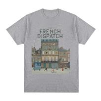 The French Dispatch Wes Anderson Timothee Chalamet T-shirt Cotton Unisex T shirt New TEE TSHIRT Womens Tops Unisex L