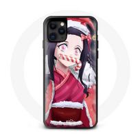 Protective Case - Maniacase - Iphone 13 Mini - Anime Demon Slayer - Flexible - Black