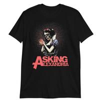 Asking Alexandria Zombie Princess Scene Metalcore Band Unisex T-Shirt S