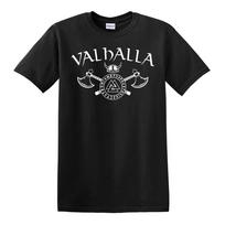 Valhalla Norse Odin Viking Ragnarok Thor Odin Loki Unisex T-Shirt S black