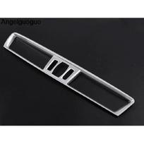 Angelguoguo Car ABS Front Console Panel  Air Conditioner Vent Frame AC Outlet Cover Trim  For BMW X1 F48 2016 2017 sidabras