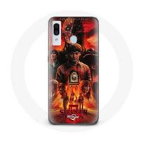 Case - Maniacase - Samsung Galaxy A20e - Flexible - Black - Stranger Things Season 5
