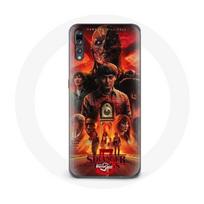 Case for Huawei P20 - Maniacase - Stranger Things Season 5 - Flexible - Black - Unisex