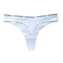 Women Briefs Sexy Pure Erotic Thong Seduces Low-rise Panties Female Underwear M balta