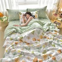 PEIDUO paprastas modernus oro kondicionierius plona antklodė vasarinė antklodė medvilninė pūkuota languota antklodė ant lovos patogi antklodė quilt100x150cm beige