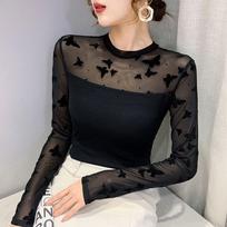 Marškinėliai su apvaliu kaklu, tinkliniu tinkleliu, apsauga nuo saulės 3XL black