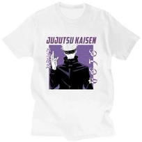 Riman Jujutsu Kaisen Jujutsu Kaisen Print Women T-shirt Summer Short Sleeve Unisex Pure Round Neck Personalized Print T-shirt L