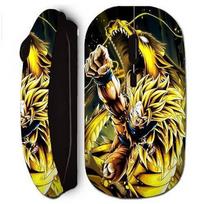 Belaidė pelė - Maniacase - Son Goku Super Saiyan SSJ3 - Juoda - USB - Nano imtuvas komplekte